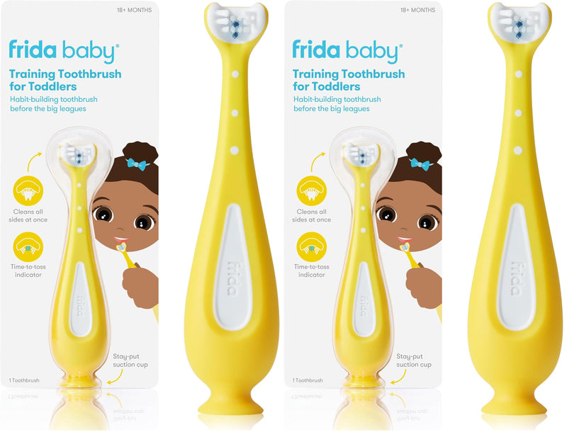 [Australia] - Frida Baby Training Toothbrush for Toddlers (Pack of 2) 