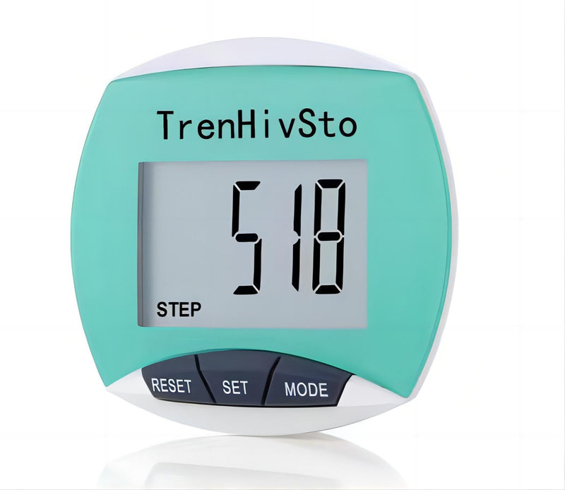 [Australia] - Pedometer for Walking Steps and Miles,Simple Step Counter Clip on Pedometer for Walking Steps and Miles Step Mile Tracker for Running Women Men Kids Seniors,TrenHivSto 