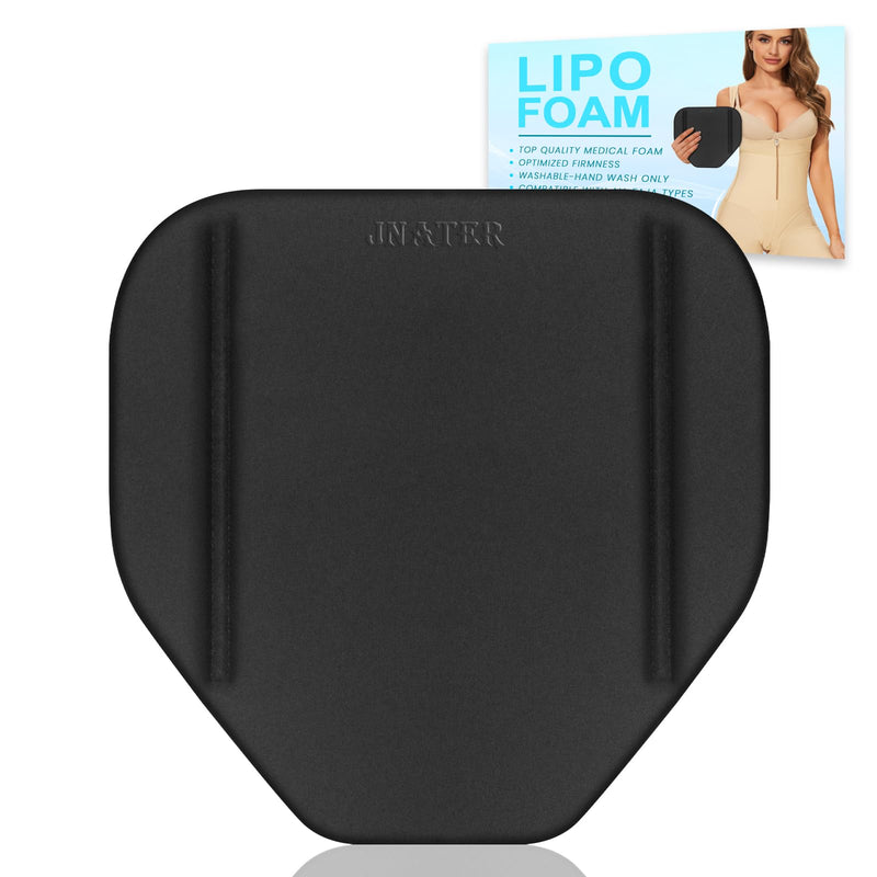Ab Board Post Surgery Liposuction - Lipo Foam Ab Board, Lipo Abdominal Board Post Surgery, Abdominal Compression Lipo Board for Tummy Tuck, Tabla Para Fajas de Mujeres Abdomen (Black)