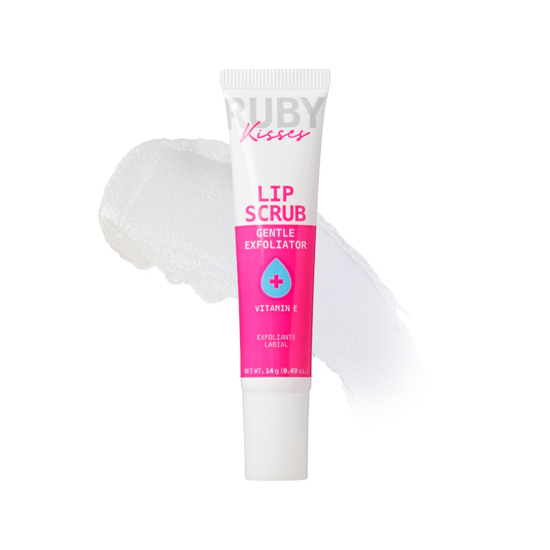 [Australia] - Ruby Kisses Exfoliating Lip Scrub, Gentle Smoothing for Soft Lips, Jojoba & Shea Butter Enriched, Non-Greasy, Hydrating Lip Care, Lightweight for Healthy & Supple Lips 