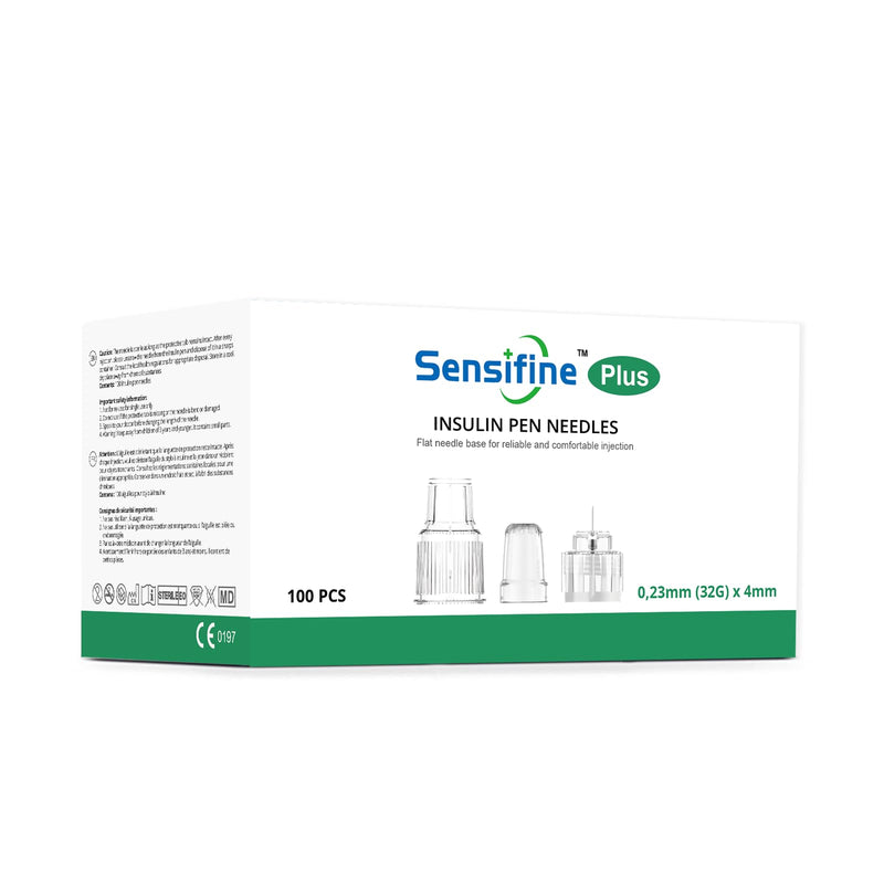 [Australia] - Pen Needles 32g 4mm Ultra Fine, Insulin Needles for Injections, Compatible with Most Insulin Pens, 100pcs/bx (5/32‚Äù) 