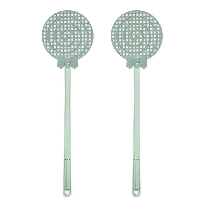 [Australia] - Fly Swatter, Fly Swatter for indoors, FlySwatter, Fly Swatters Green 2PCS 