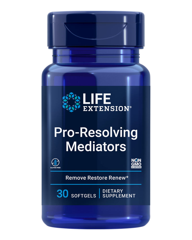 Life Extension Inflammation Management Bundle - Cytokine Suppress with EGCG 30 Capsules and Pro-Resolving Mediators 30 Softgels
