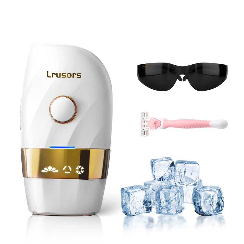 [Australia] - IPL Home Use Hair Removal Device，999,999 Flashes,Permanent Hair Removal for Men and Women, Painless Care Function, Long Lasting Hair Removal, Safe for Whole Body Use 