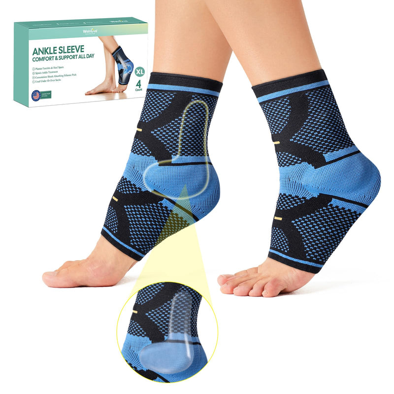 [Australia] - Welnove Ankle Brace Compression Socks X-Large 