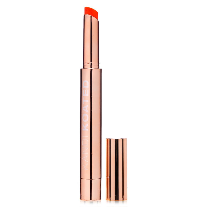 Kandi Koated Hint of Attitude [Salty] Tinted Lip Balm by Kandi Burruss | Sheer Tinted Balm, Moisturizing Chapstick with Vitamins, Paraben-Free, Cruelty-Free Formula | Beauty & Makeup Salty - A Coral Peach