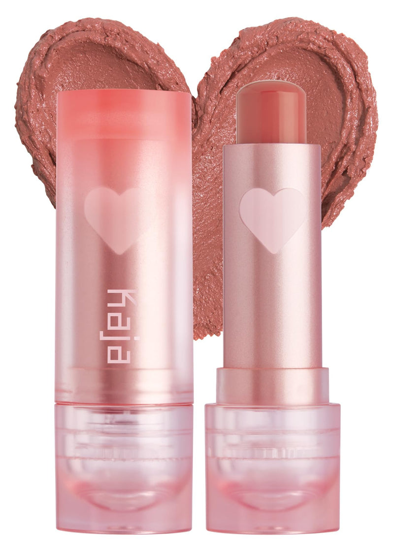 Kaja Love Blur Lip Balm - 02 Sweet Bestie | Soft & Comfort Semi-Matte Blurring Daily Color | Shea Butter, Avocado Oil, Citrus Unshiu Peel Extract, Vitamin E Infused, Cute Stuff, 4g/0.14oz.
