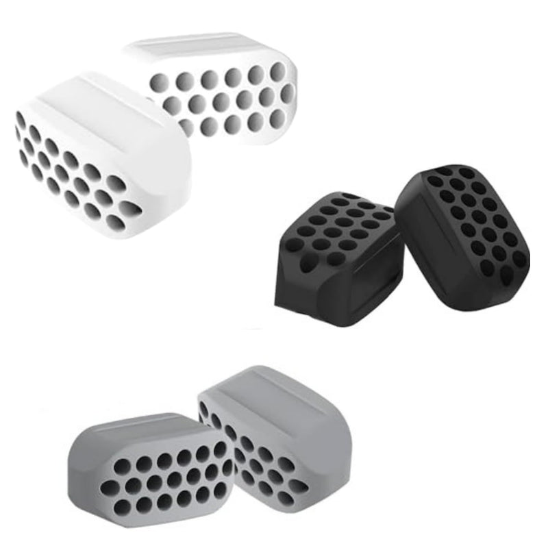 [Australia] - Jaw Exerciser, Jaw Exerciser for Men & Women, 3 Resistance Levels, Applicable to All Levels of Users, 6PCS (M), Medium 