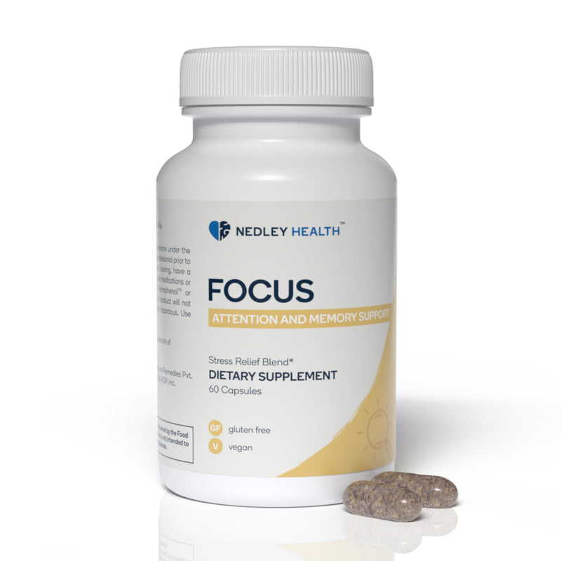 [Australia] - Focus - Premium Cognitive Enhancement Supplement with Natural Nootropics - Memophenol, Bacopa, & DMAE - 60 Veggie Capsules (Focus) Focus 1 Count (Pack of 60) 