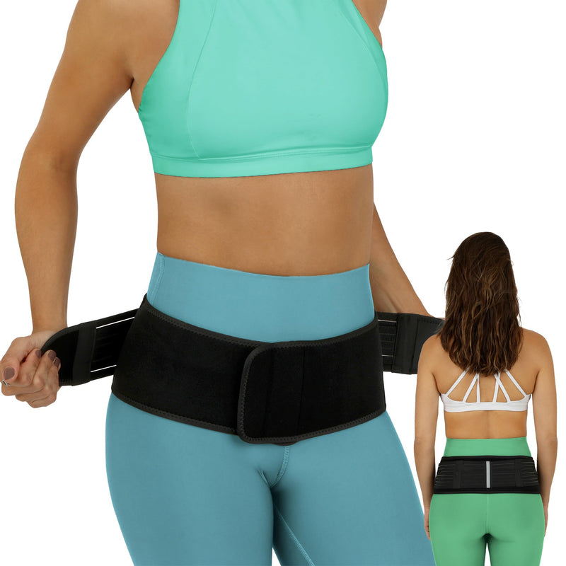 [Australia] - SI Belt Sacroiliac Belt | Sciatica Pain Relief Brace for Sciatic Pain | Trochanteric Stabilizer Pelvic Band | SI Joint Belts for Women Men | Hip Support Brace Women Men for Lower Back Support | REG Regular (Hips 30" to 43") 