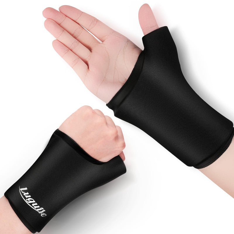 [Australia] - 2 Pack Wearable Thumb Wrist Ice Pack-Hot Cold Compress Hand Finger Ice Pack, Reusable for Injuries, Carpal Tunnel,Arthritis, Tendonitis LX2 L *2 