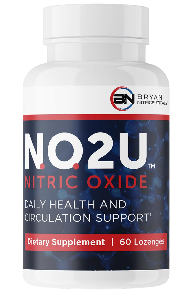 [Australia] - Bryan NITRICEUTICALS - Natural Nitric Oxide Supplements for Men & Women - Promotes Blood Circulation, Oxygen & Nutrient Delivery, Daily Wellness Support - No Gluten or Dairy - 60 Vegan Lozenges 
