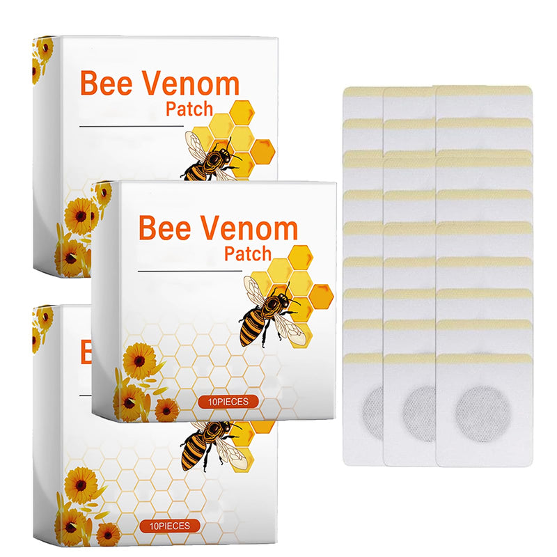 [Australia] - 30pcs Bee Venom Patches, Lymphatic Drainage Patches for Women and Men Patches AJG2 