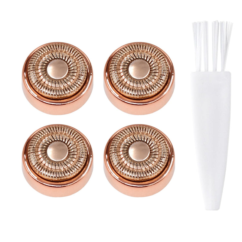 [Australia] - Generation 2 Replacement Heads for Flawless Facial Hair Remover, Replacement Heads for Finishing Touch Flawless Facial Hair Remover Gen 2,Facial Hair Remover Heads with Cleaning Brush for Women,4 Pack 