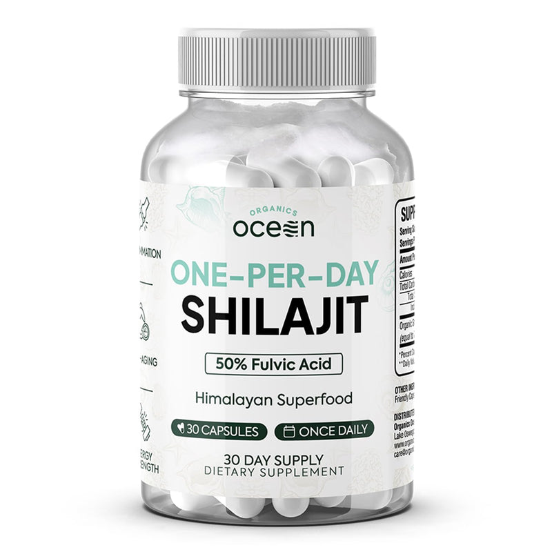 [Australia] - One-Per-Day Shilajit for Men and Women - Natural Shilajit Supplement for Age-Defying, Bone Strength, Hormone Support and More - 30 Shilajit Capsules 30 Count (Pack of 1) 