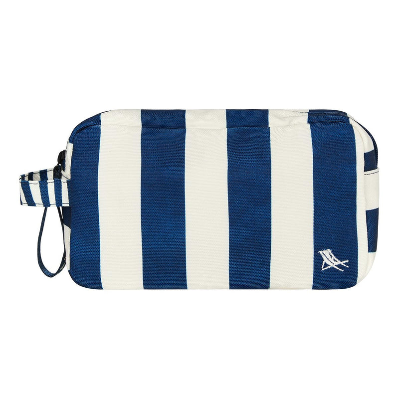 Dock & Bay Toiletry Bag - Large Travel Toiletries Kit - Whitsunday Blue Cabana - Whitsunday Blue