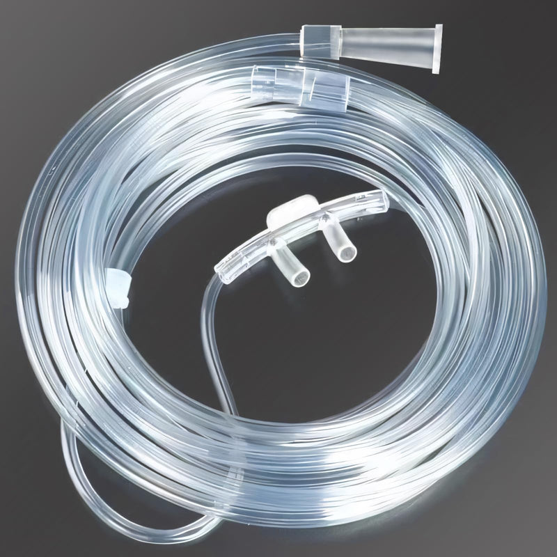 [Australia] - Nasal Cannula for Oxygen Concentrator, 16ft Oxygen Tubing Reusable Soft(Pack of 2) White 2 Pack - 16ft 