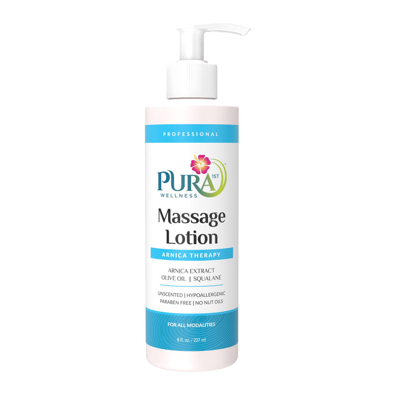 [Australia] - Wellness Professional Arnica Therapy 8oz Massage Lotion, for Bruising, Olive Oil, Arnica Extract, Unscented, Hypoallergenic, Natural, Skin Moisturizing and Hydrating, Deep Tissue 8 Fl Oz (Pack of 1) 