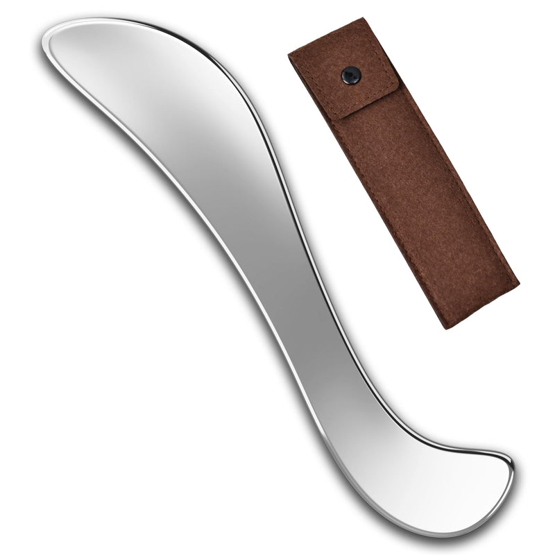 [Australia] - Muscle Scraper Tools, Stainless Steel Guasha Tool for Body, Scraping Tool Physical Therapy, Myofascial Release Tool, Massage Tools for Deep Tissue 