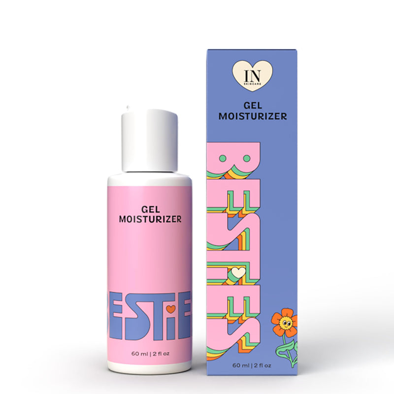 InstaNatural BESTIES Gel Moisturizer: Gentle Skincare for Teens | Moisturizing Face Cream, Vitamin C, Hyaluronic Acid, and Niacinamide, for Hydration & Even Skintone, Simple Skincare for Kids Fresh Citrus Step 4: Moisturizer