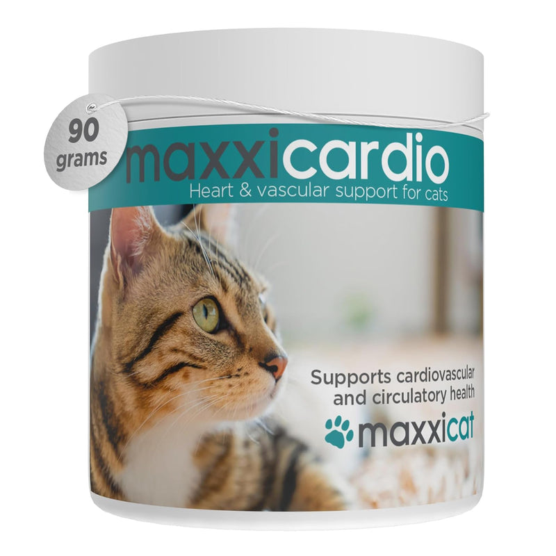 maxxicardio Heart & Cardiovascular Powder Supplement for Cats, 3.2oz - PawsPlanet Australia