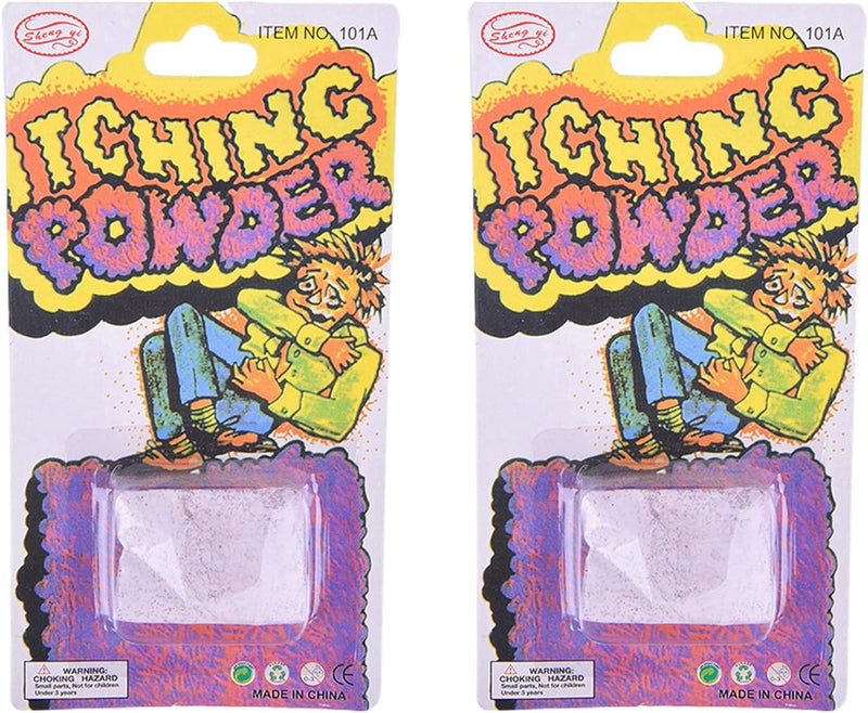 [Australia] - 2Pcs Purple Helpful Funny Itching Powder Safe Broken Glass Itching Powder Feminine Powders Feminine Care 