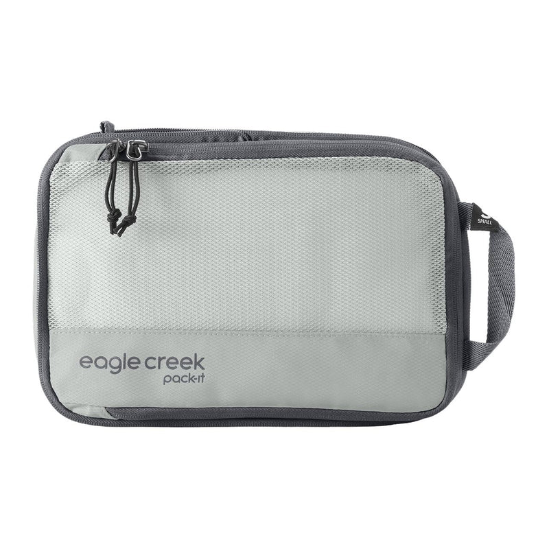 Eagle Creek Pack-It Specter Compression Packing Cubes - Durable, Ultra-Lightweight and Water-Resistant Ripstop Fabric Suitcase Organizer Bags for Clothing and Gear Storm Grey Compression Set – one Small and one Medium