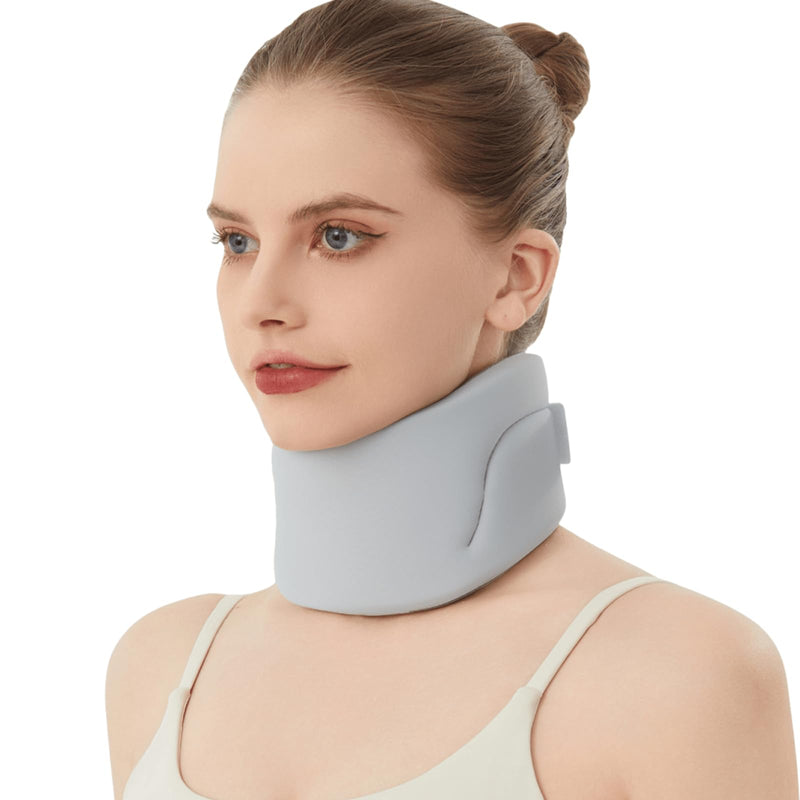 [Australia] - Neck Brace for Neck Pain and Support, Cervical Collar - Relieves Pain & Spine Pressure, Neck Support Brace Wraps Keep Vertebrae Stable and Aligned (Midium) Medium 