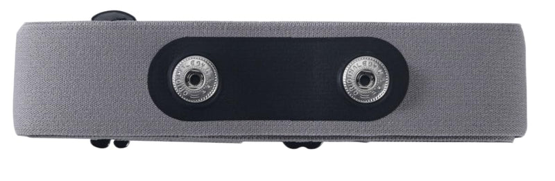 [Australia] - Heart Rate Monitor Pro Chest Strap Fits for Polar H10 H7 H1 Wahoo Tickr Garmin HRM Soft HR Sensor Large Gray 1 