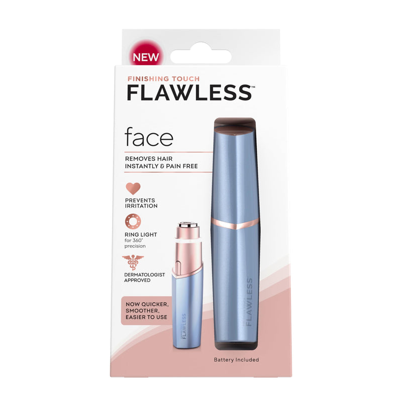 [Australia] - Finishing Touch Flawless Women's Painless Hair Remover (Parisian Blue) 
