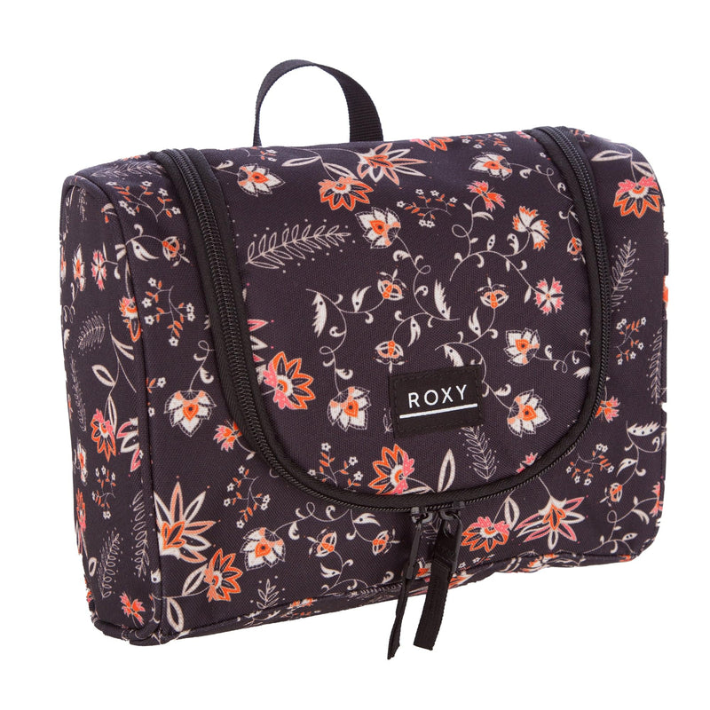Roxy Women's Small Storage Case | Organizer | Travel | Makeup Bag | Accessories, Travel Dance - Anthracite Kerala Border