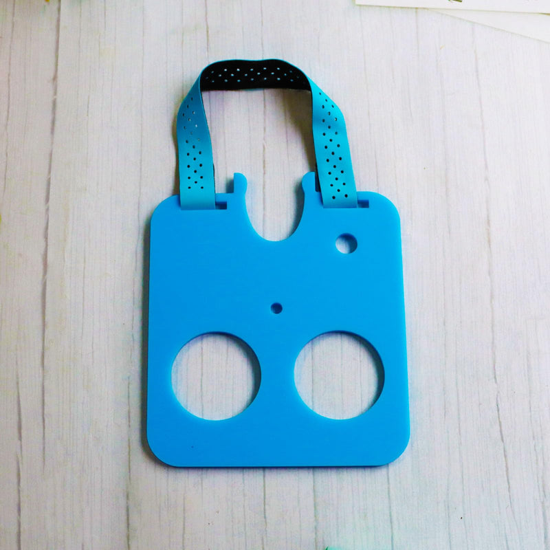 [Australia] - PIAOLGYI G-Tube Pump Hanger for 500ML&1200ML Bags,Feeding Pump Holder for G Tube Feeding Pump Hanger,Blue(Only G-Tube Pump Hanger) 