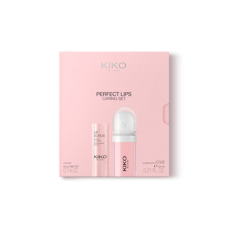 [Australia] - KIKO Milano Perfect Lips Caring Set | 1 Lip Scrub And 1 Lip Cream 