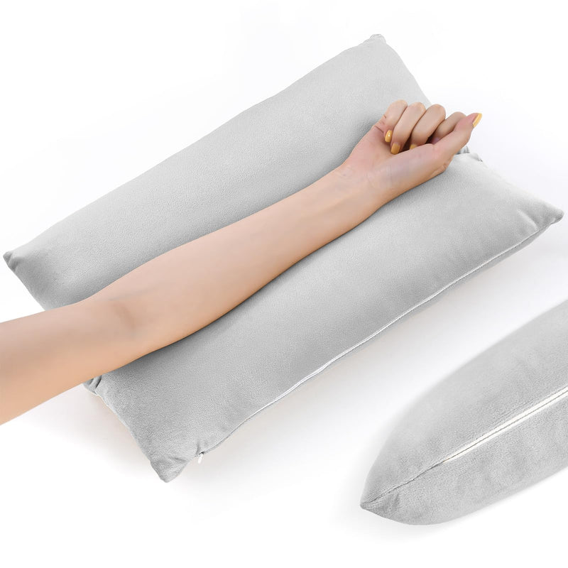 Comfortable Arm Rest Pillow for Better Sleep and Recovery Ideal Support for Swelling, Injury and Surgery Recovery Perfect for Side Sleepers(Light Gray) Light Gray