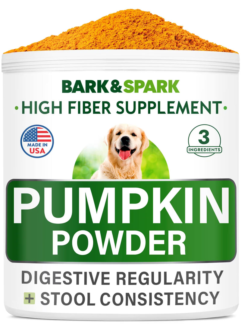 Pumpkin for Dogs - Apple, Pumpkin Seeds and Pumpkin Fruit - Fiber Supplement and Stool Softener - Diarrhea, Constipation, Upset Stomach, Food Sensitivity - Improve Digestion - 6oz Unflavored - PawsPlanet Australia