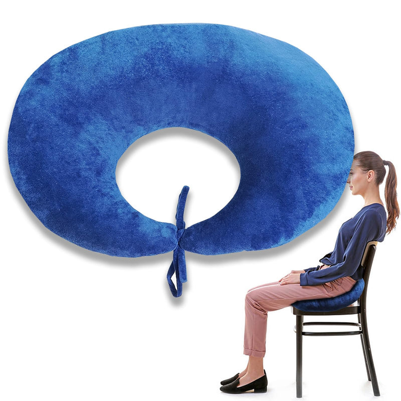 [Australia] - S-Snail-OO BBL Pillow After Surgery for Butt Sleeping, 26×22" Brazilian Butt Lift Recovery Post Surgery Sitting Driving Donut Pillow, Adjustable Soft Donut Pillow for Foam Seat Support Hip Cushion 