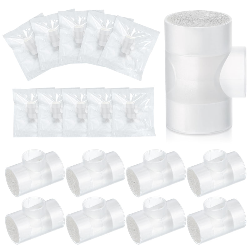 [Australia] - 50 Pcs Tracheostomy HME Heat Moisture Exchanger Individually Package Tracheotomy Humidifier Tracheostomy Supplies 50 
