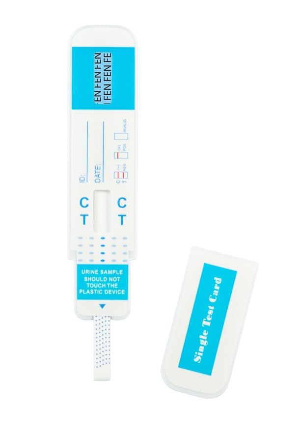 Fentanyl Test Dip Cards: Quick, Accurate Results, Reliable Detection 5-Minute Forensic Urine Test (10 Tests) 10 Tests
