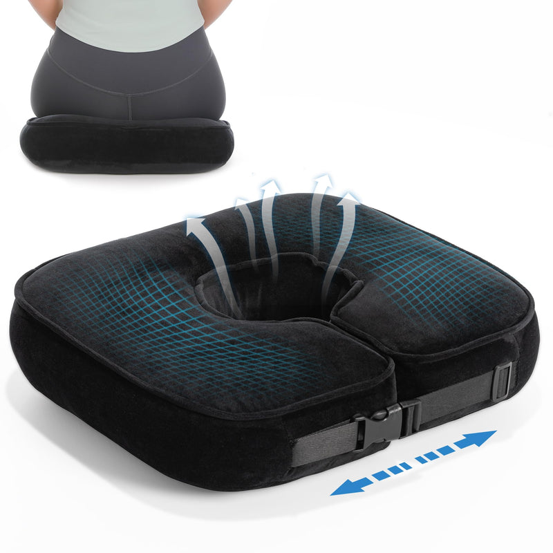 [Australia] - Donut Pillow Tailbone Pain Relief Bed Sore Pillow,Hemorrhoid Pillow,Butt Donut Cushion for Hemorrhoids,After Surgery,Pregnancy, Pressure Sores. 