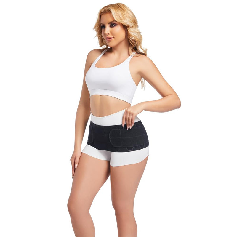 Women's Sacroiliac Belt, Women's Sacroiliac Belt, Women's Back Support Belt, Men's and Women's Low Back Pain Back Support Belt, Back Relief Device.(XS-M)