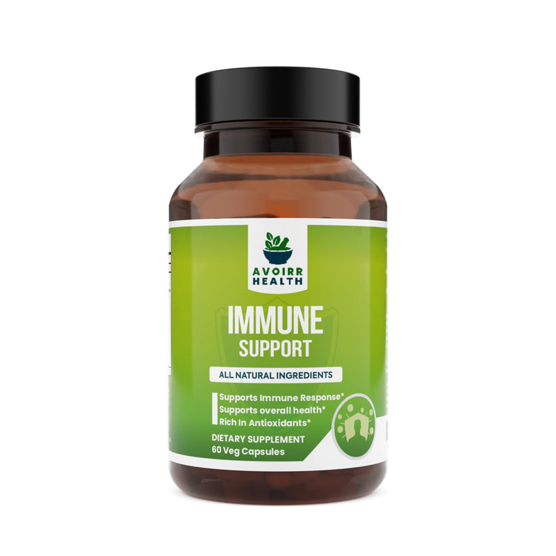 Immunity Support Capsules with Organic ashwagandha to Boost Your Immunity, Natural Amla for Vitamin C -Guduchi for Digestion & Detox - Men Women 60 Organic Capsules