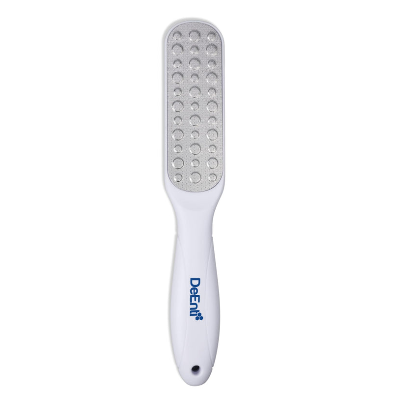 [Australia] - DeEnti Metal Foot File, Professional Grade Stainless Steel, Salon Quality Callus Remover, Lightweight Foot Scrubber, Home Manicure and Pedicure Tools 