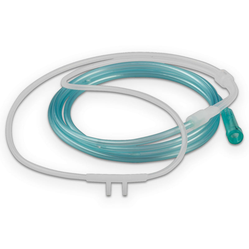 [Australia] - Super-Soft Nasal Cannula - Gentle on Nose, Cheeks and Ears - 1-Count - 7 FT - Adult-Size - Lightweight, Over-The-Ear Design (1) 