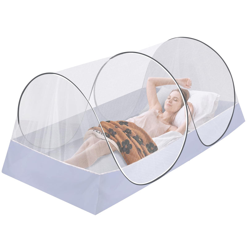 [Australia] - Extra Large Pop Up Mosquito Tent, Portable Foldable Mosquito Net for Bed Camping Travel Patio (78 * 41 * 31inch) 