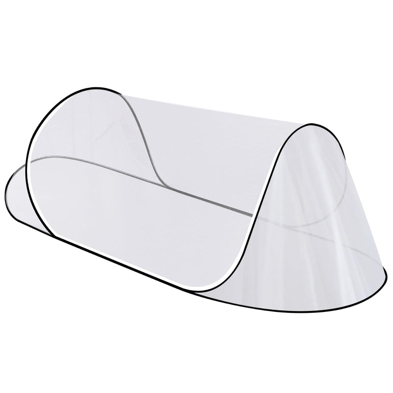 [Australia] - 77 * 30 * 23 Inch Large Pop Up Mosquito Tent, Portable Foldable Mosquito Net for Bed Camping Travel Patio 