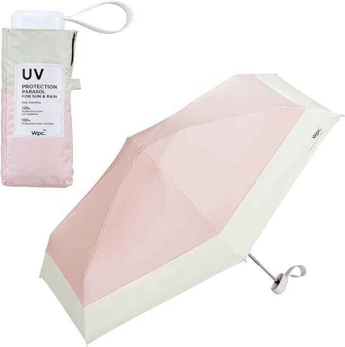Wpc. Light-blocking Tiny Folding Umbrella 801-16423-102 Umbrella For both sunny and rainy days Light-blocking Lightweight Water-repellent Simple Wpc