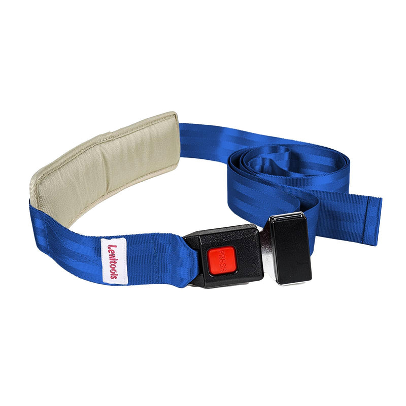 2025 New OT PT Adjustable Extremity Mobilization Belt | Handy Manual Therapy Aid | Featuring Mulligan - Inspired Design | Quick - Release Buckle for Training and Joint Release Stretching Discomfort Relief (Blue) blue