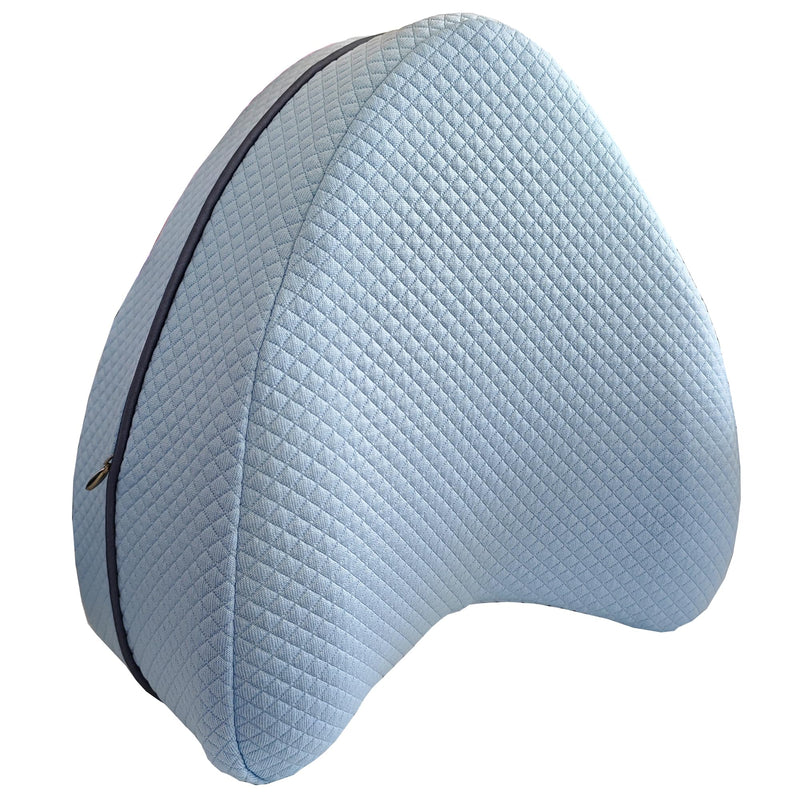 [Australia] - Replacement Pillow Cover for Contour Legacy Leg & Knee Foam Support Pillow-Cover ONLY (Blue) Blue 
