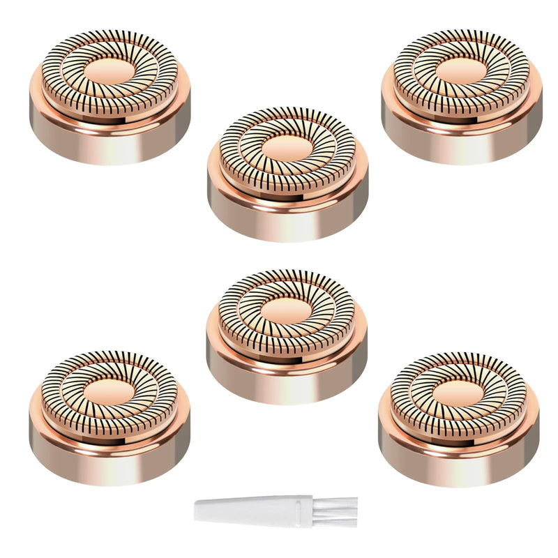 [Australia] - Generation 2 Replacement Heads for Flawless Facial Hair Remover Compatible with Flawless Replacement Heads,Fit for Flawless Replacement Heads Gen 2 for Flawless Facial Hair Removal for Women,6 Count. 6 Pack for Flawless 