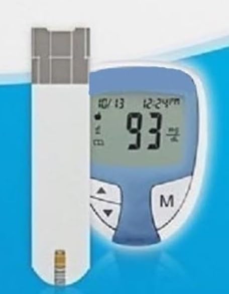 [Australia] - Glucostrips Made for Ba'yer Blood Glucose Monitors Only (Old Model), 100 Count + TouchSense Rounded Lancets,100 Counts (Combo) 